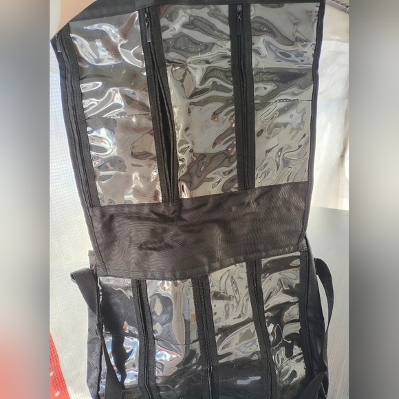 Paparazzi Black Organizer Jewelry Bag - Picture 4 of 4